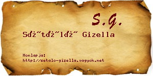 Sétáló Gizella névjegykártya